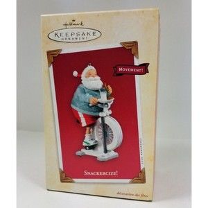 2003 Hallmark Ornament SNACKERCIZE! Christmas, NEW IN BOX!